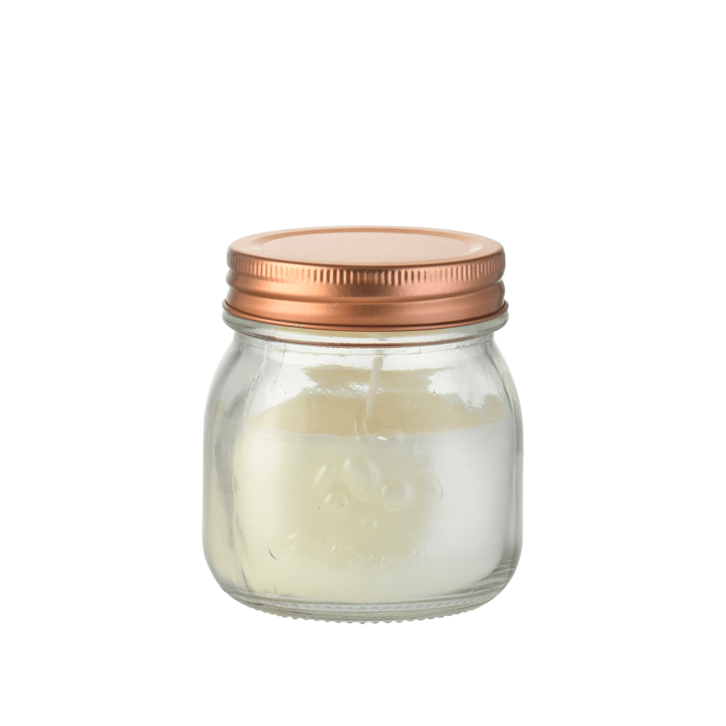 VINTAGE JAM JAR CITRONELLA CANDLE